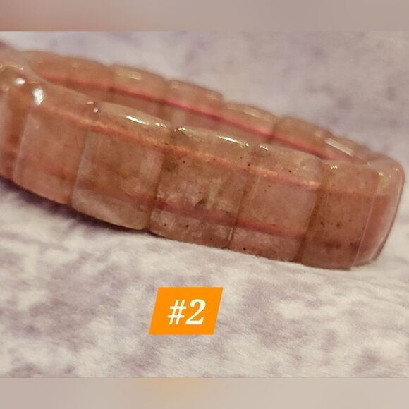 Strawberry Quartz Bracelets - Picture 8 of 10